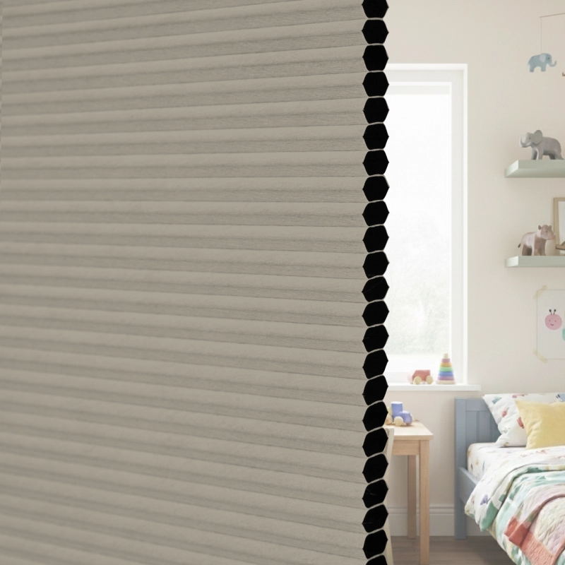 12.5 mm Beige Blackout Cellular Shade Fabric Detail