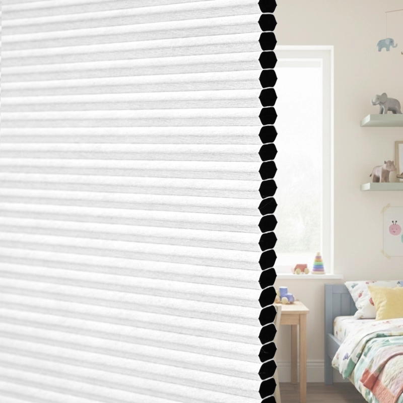 12.5 mm White Blackout Cellular Shade Fabric Detail