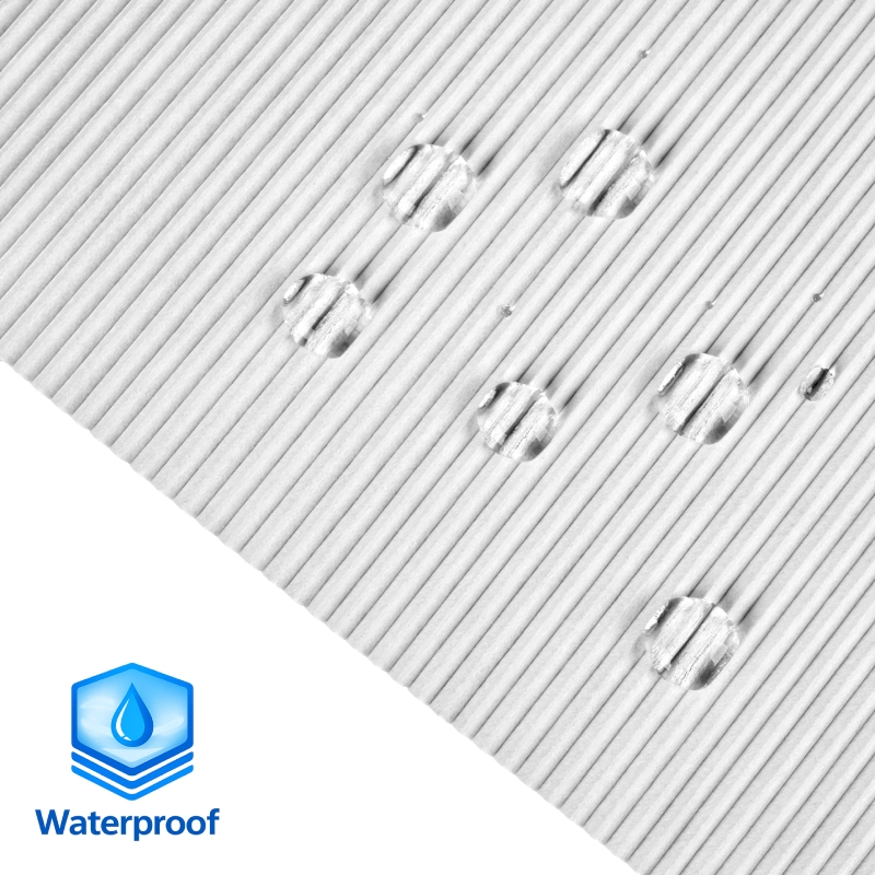 12.5 mm White Blackout Cellular Shade Fabric Waterproof