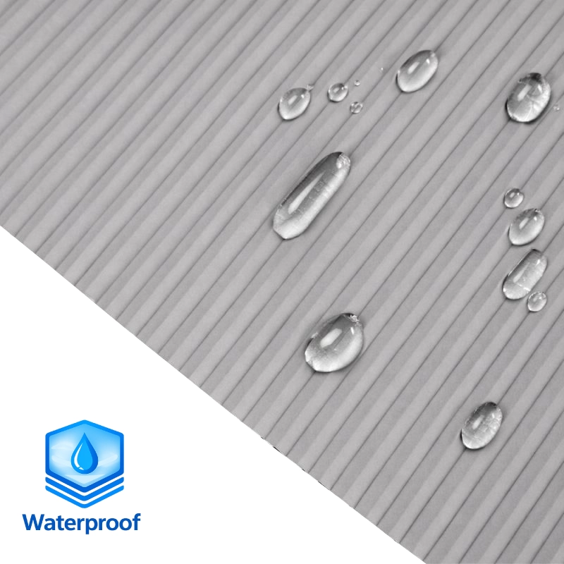 16 mm Dove Grey Blackout Cellular Shade Fabric Waterproof