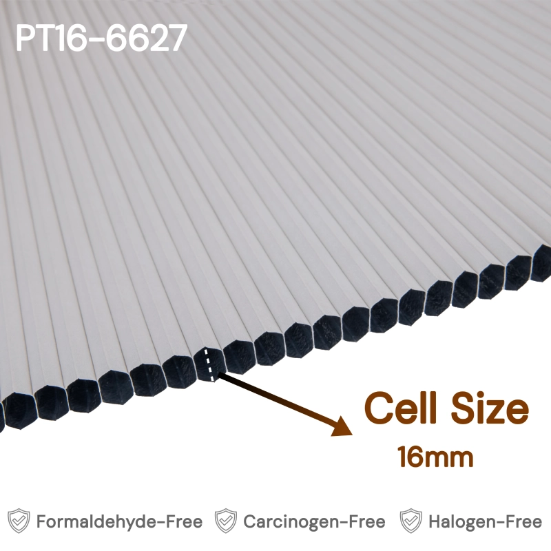 16 mm Dove Grey Blackout Cellular Shade Fabric
