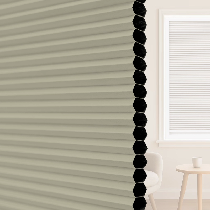 16 mm Latte Blackout Cellular Shade Fabric