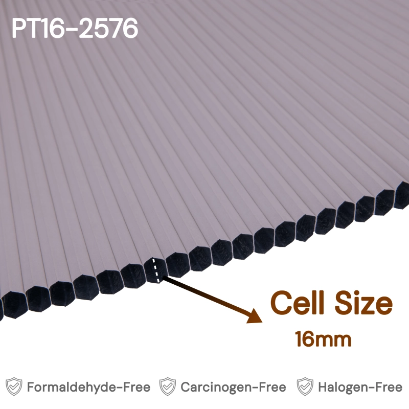 16 mm Mauve Blackout Cellular Shade Fabric
