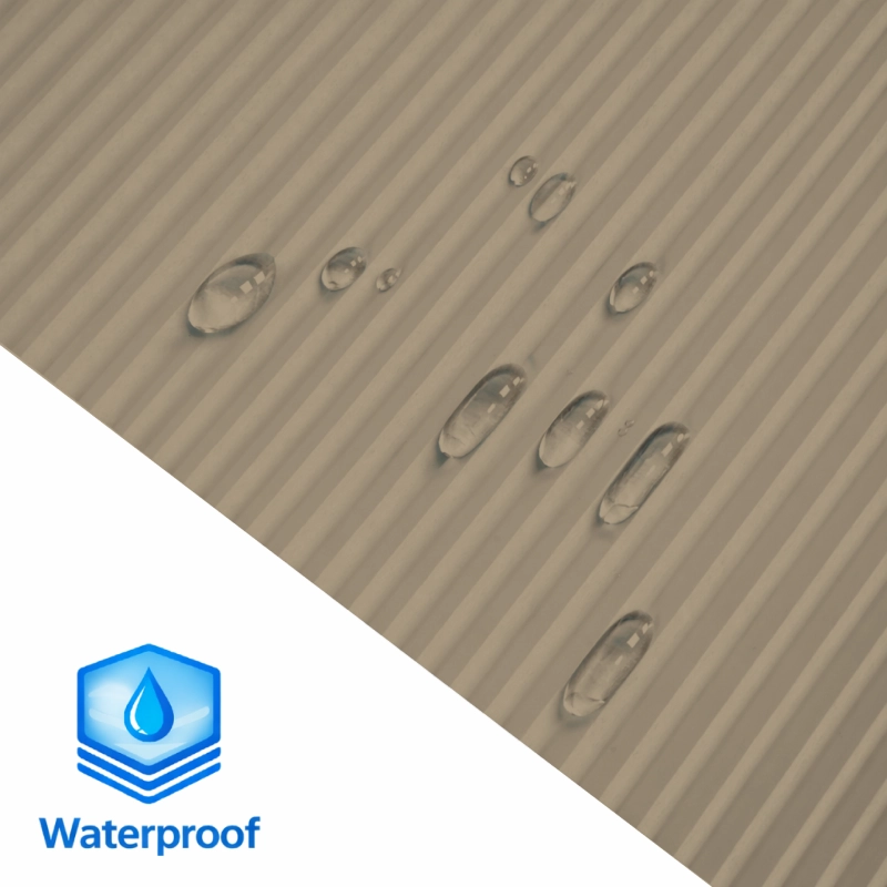 16 mm Mocha Light-Filtering Cellular Shade Fabric Waterproof