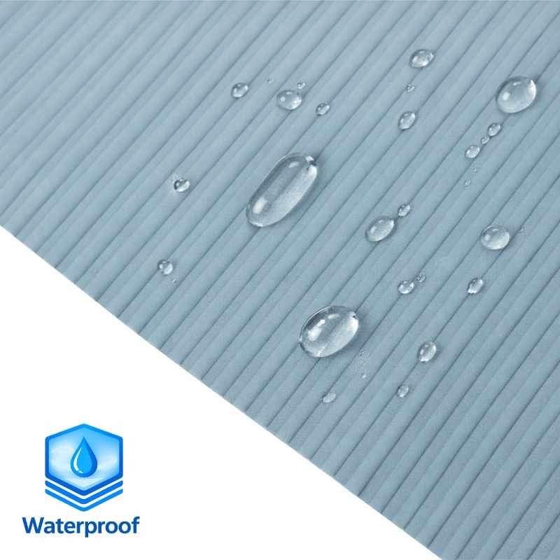16 mm Powder Blue Blackout Cellular Shade Fabric Waterproof