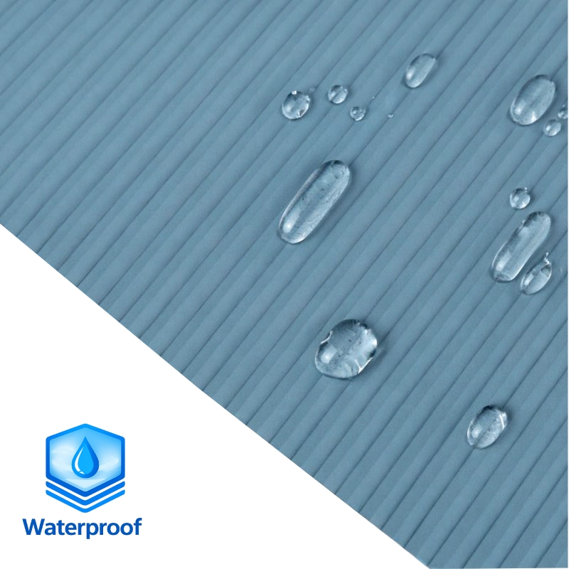16 mm Sky Blue Blackout Cellular Shade Fabric Waterproof