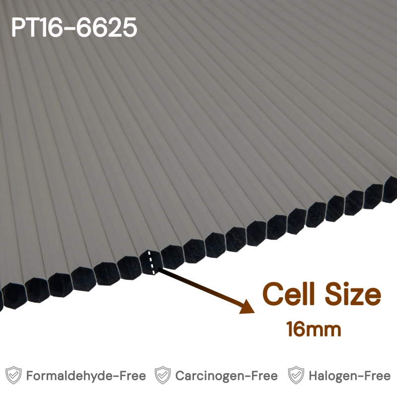 16 mm Taupe Blackout Cellular Shade Fabric