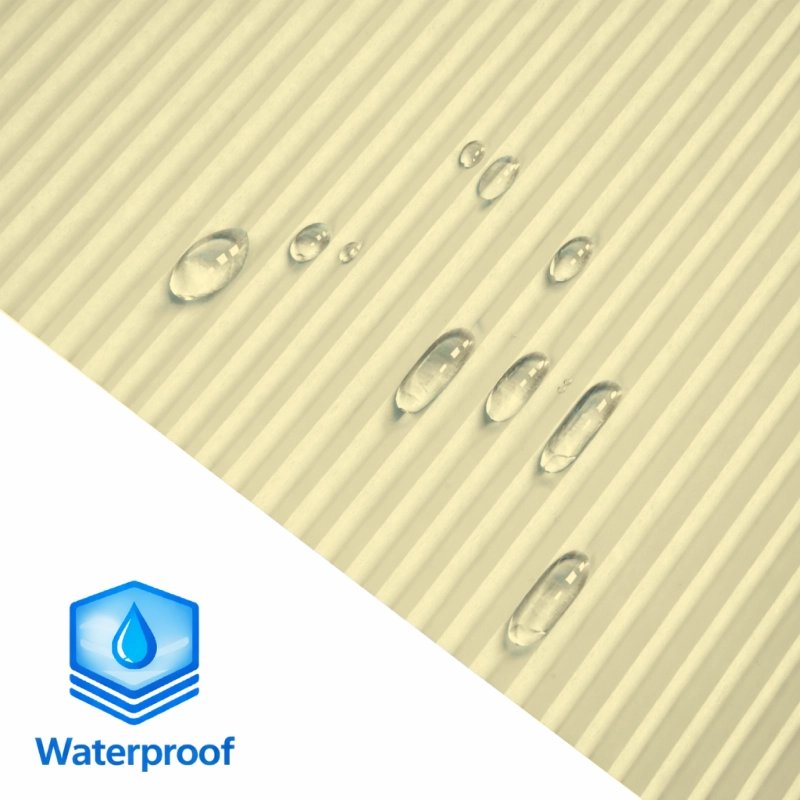 16 mm Yellow Light-Filtering Cellular Shade Fabric Waterproof