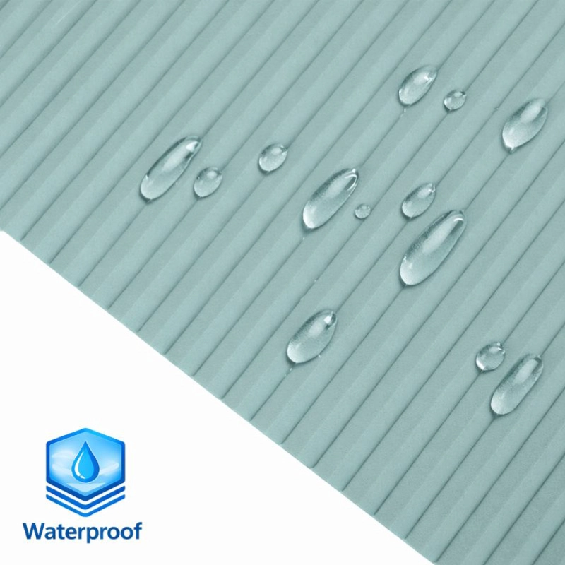 20 mm Light Teal Blackout Cellular Shade Fabric Waterproof