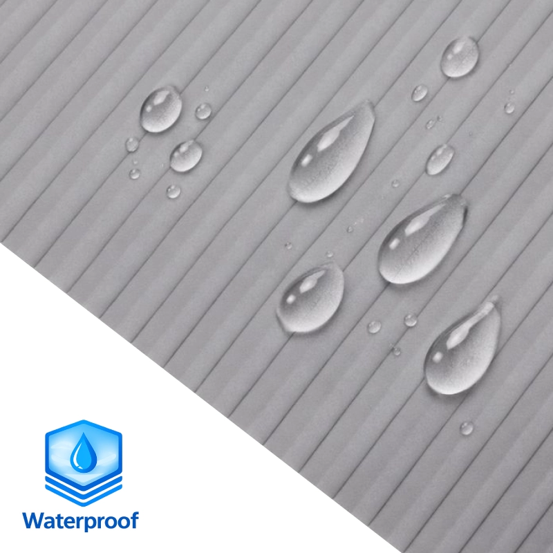 25 mm Ash Grey Blackout Cellular Shade Fabric Waterproof