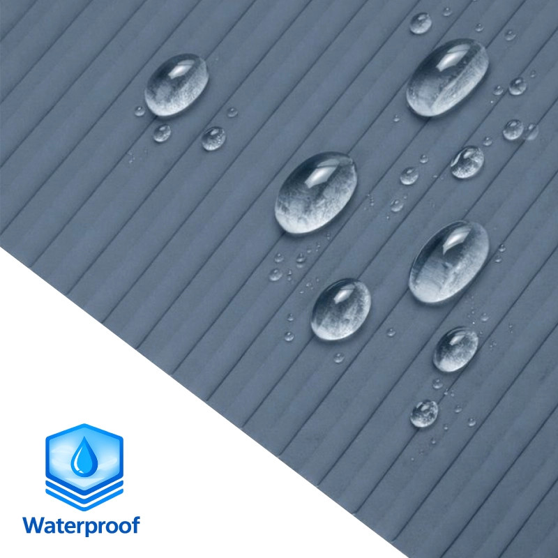 25 mm Denim Blue Blackout Cellular Shade Fabric Waterproof
