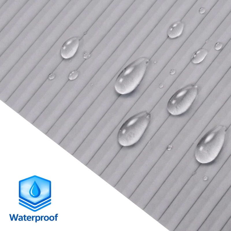 25 mm Dove Grey Blackout Cellular Shade Fabric Waterproof