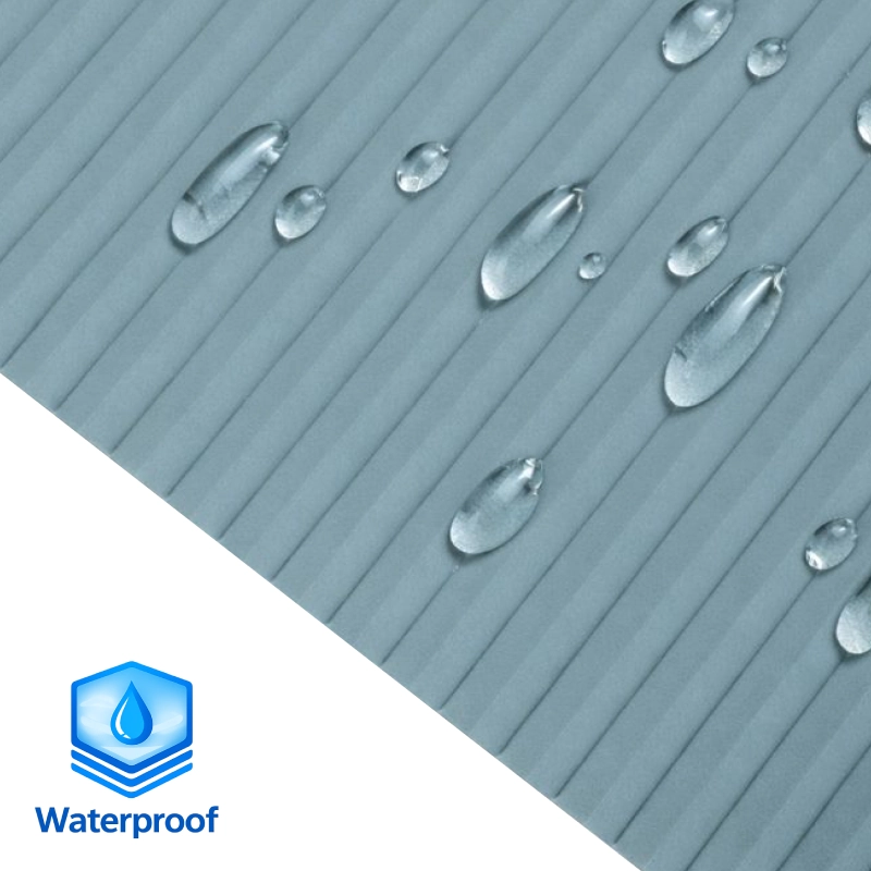 25 mm Steel Blue Blackout Cellular Shade Fabric Waterproof
