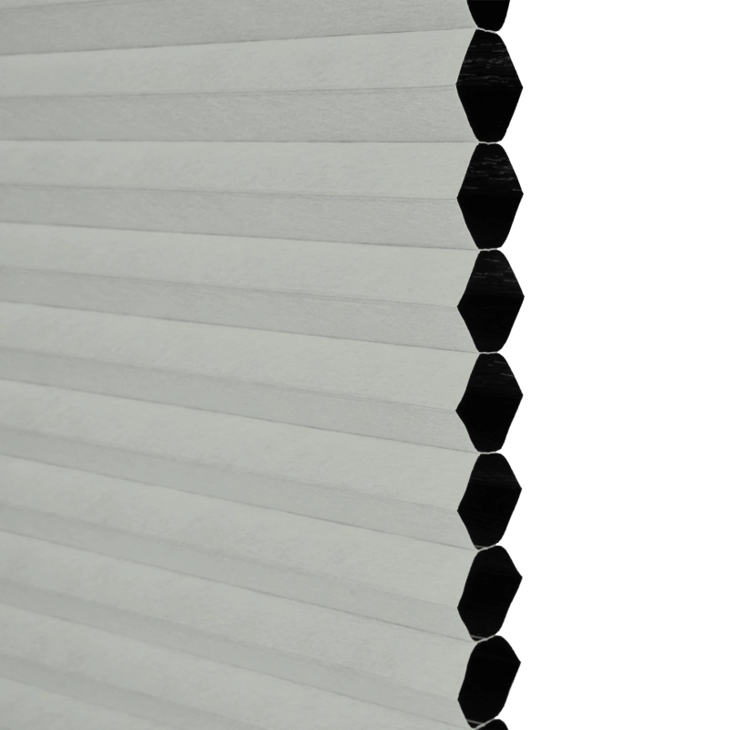 38 mm Ash Grey Blackout Cellular Shade Fabric Detail