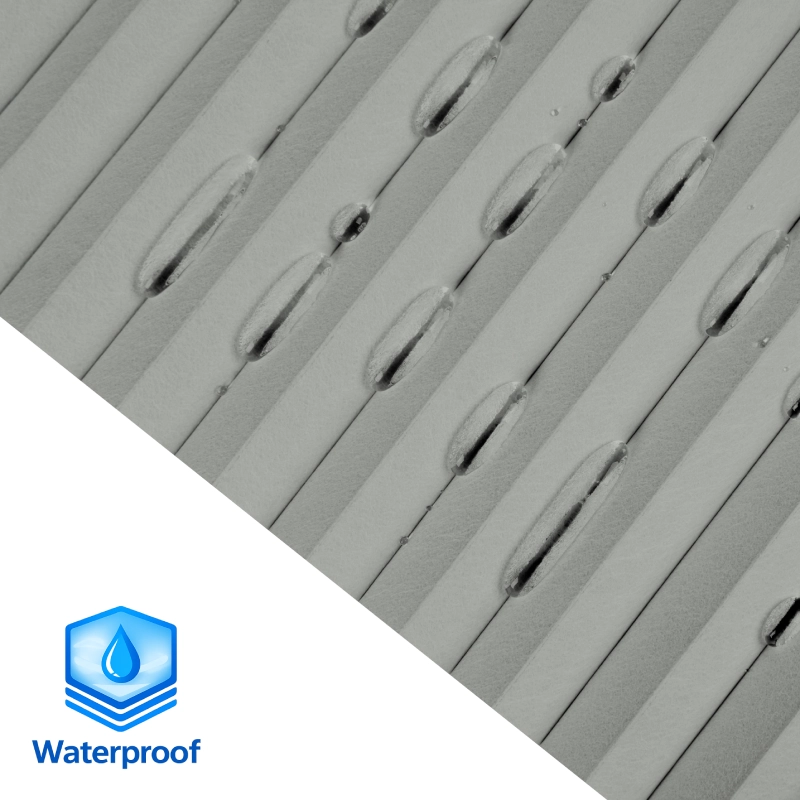 38 mm Ash Grey Blackout Cellular Shade Fabric Waterproof