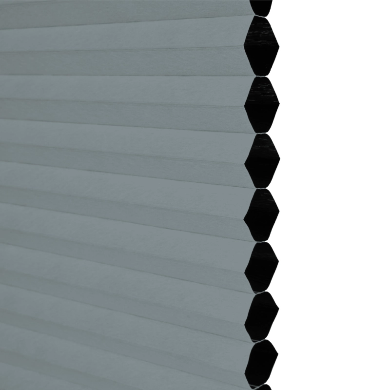 38 mm Charcoal Blackout Cellular Shade Fabric Detail