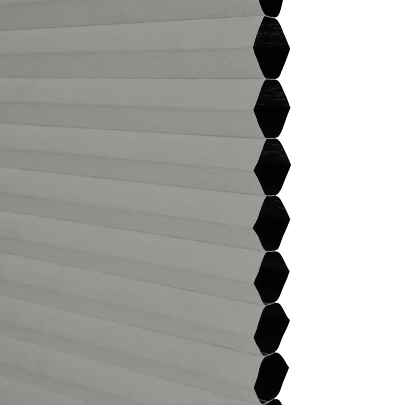 38 mm Dark Grey Blackout Cellular Shade Fabric Detail