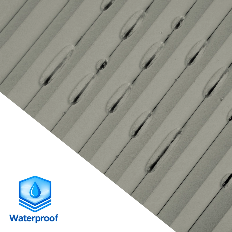 38 mm Light Grey Blackout Cellular Shade Fabric Waterproof