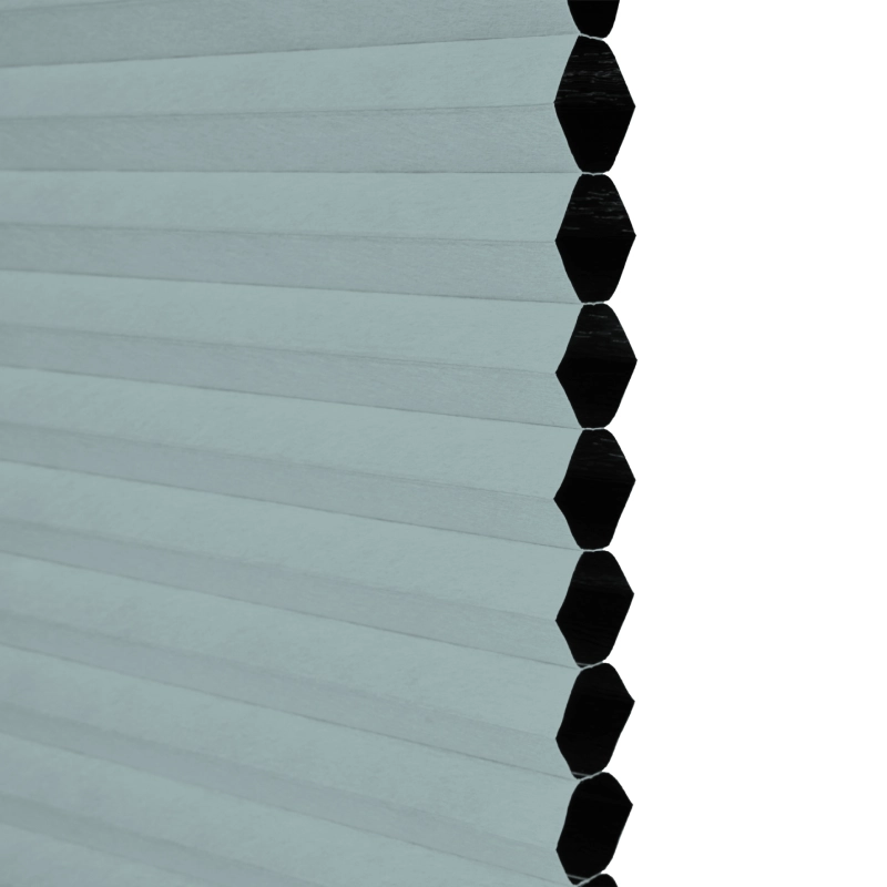 38 mm Steel Blue Blackout Cellular Shade Fabric Detail