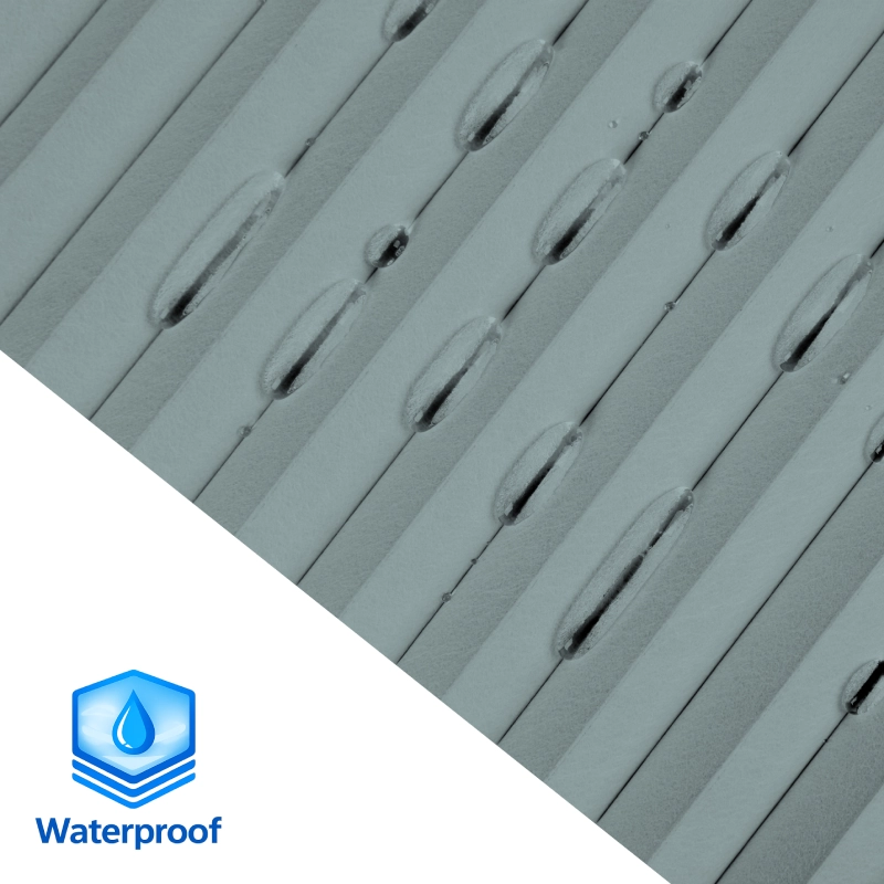 38 mm Steel Blue Blackout Cellular Shade Fabric Waterproof