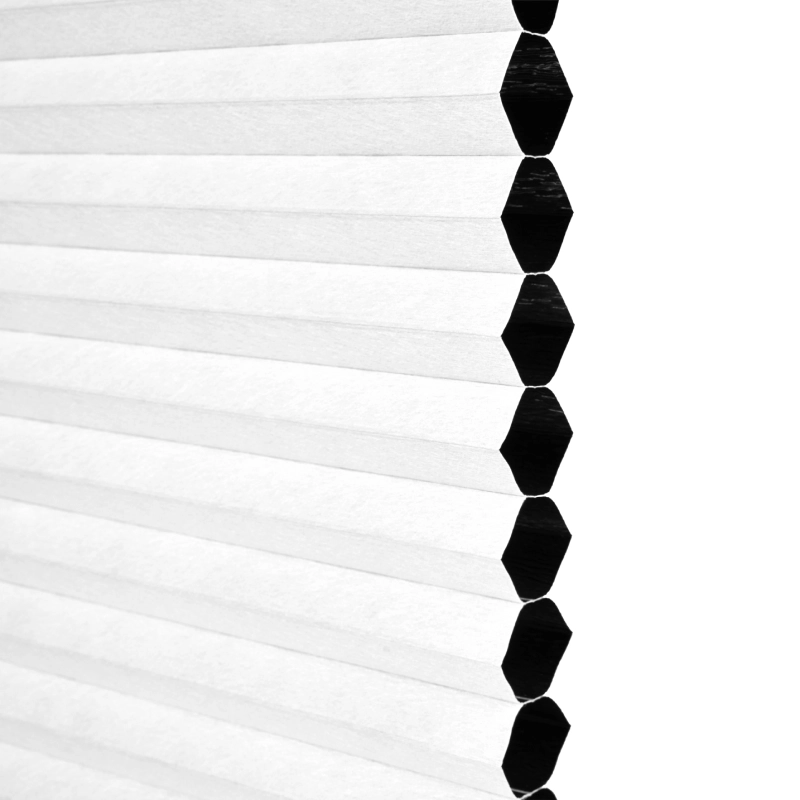 38 mm White Blackout Cellular Shade Fabric Detail