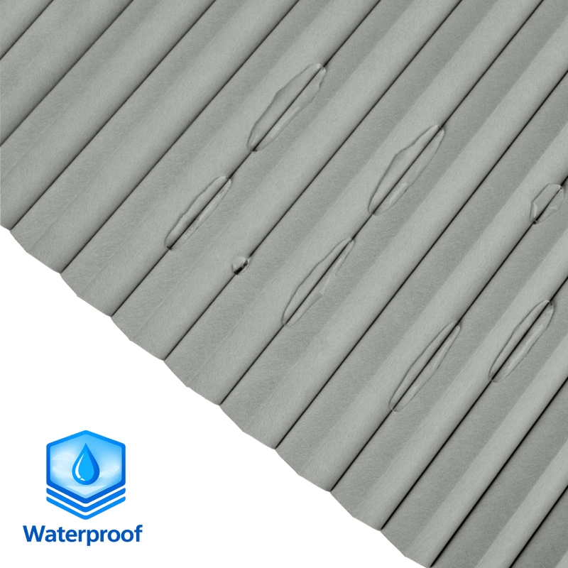 45 mm Ash Grey Blackout Cellular Shade Fabric Waterproof