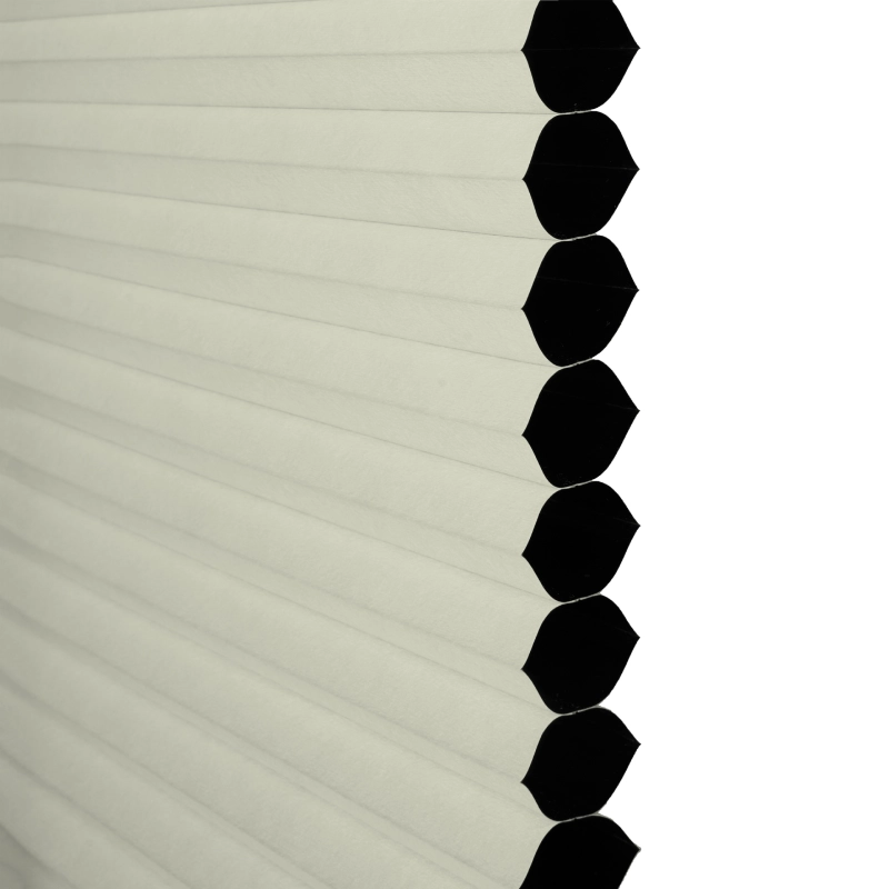 45 mm Cream Blackout Cellular Shade Fabric Detail