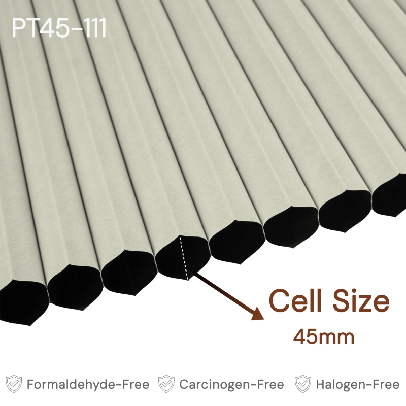 45 mm Cream Blackout Cellular Shade Fabric