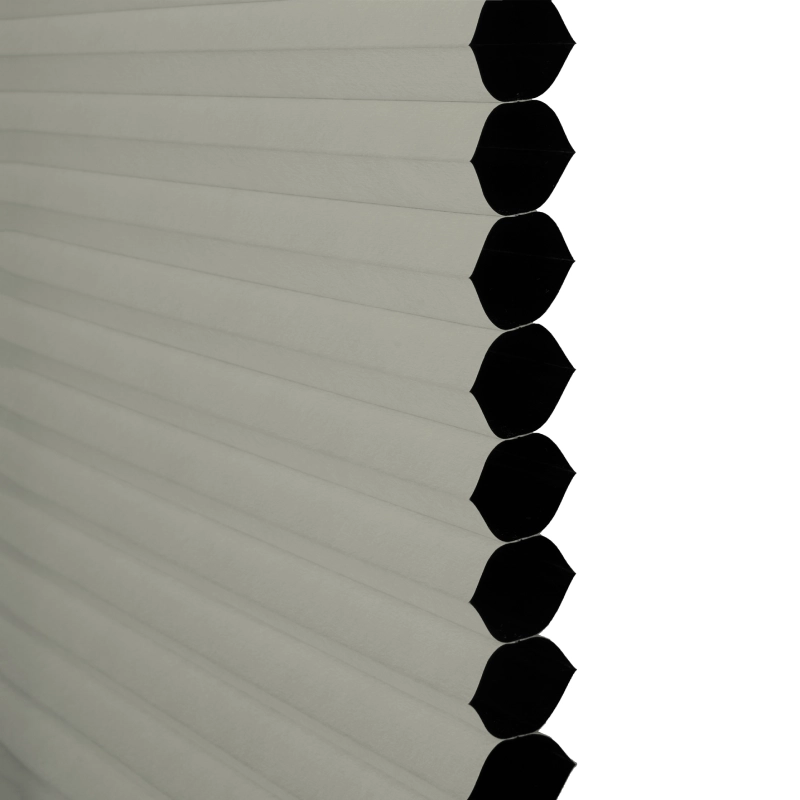 45 mm Light Grey Blackout Cellular Shade Fabric Detail