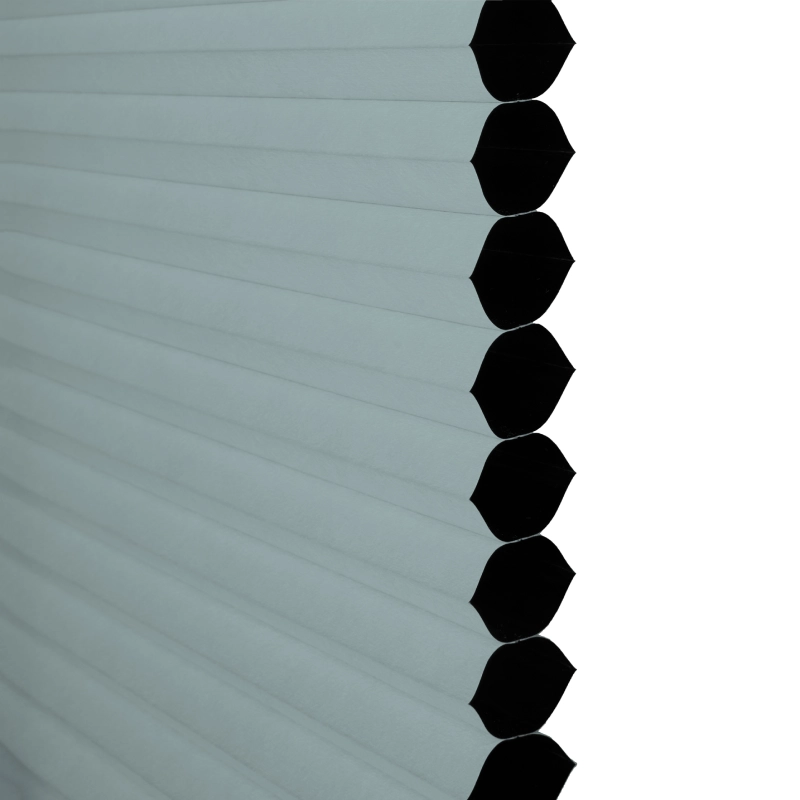 45 mm Steel Blue Blackout Cellular Shade Fabric Detail