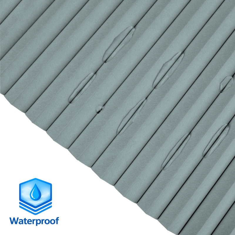 45 mm Steel Blue Blackout Cellular Shade Fabric Waterproof