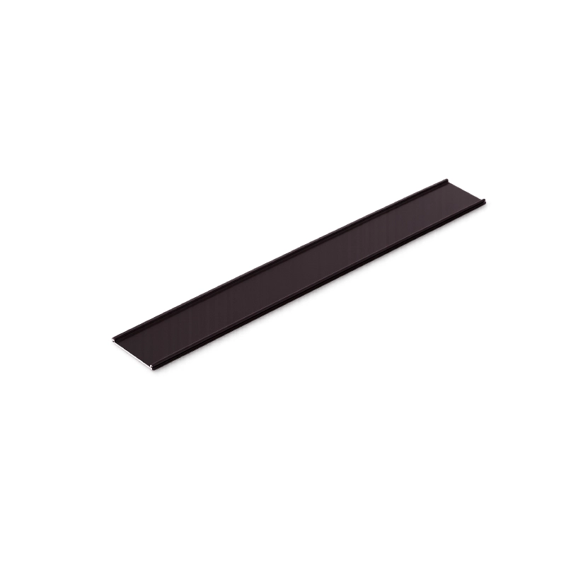 Brown Integrated Cover for Motorized Cellular Shade