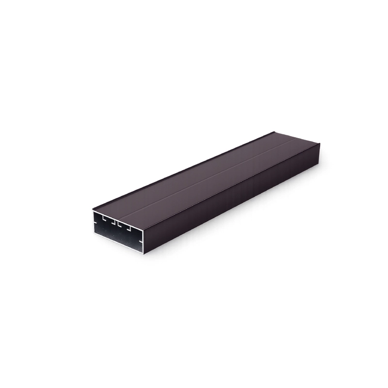 Brown Side Seal for Sliding Door Cellular Shade
