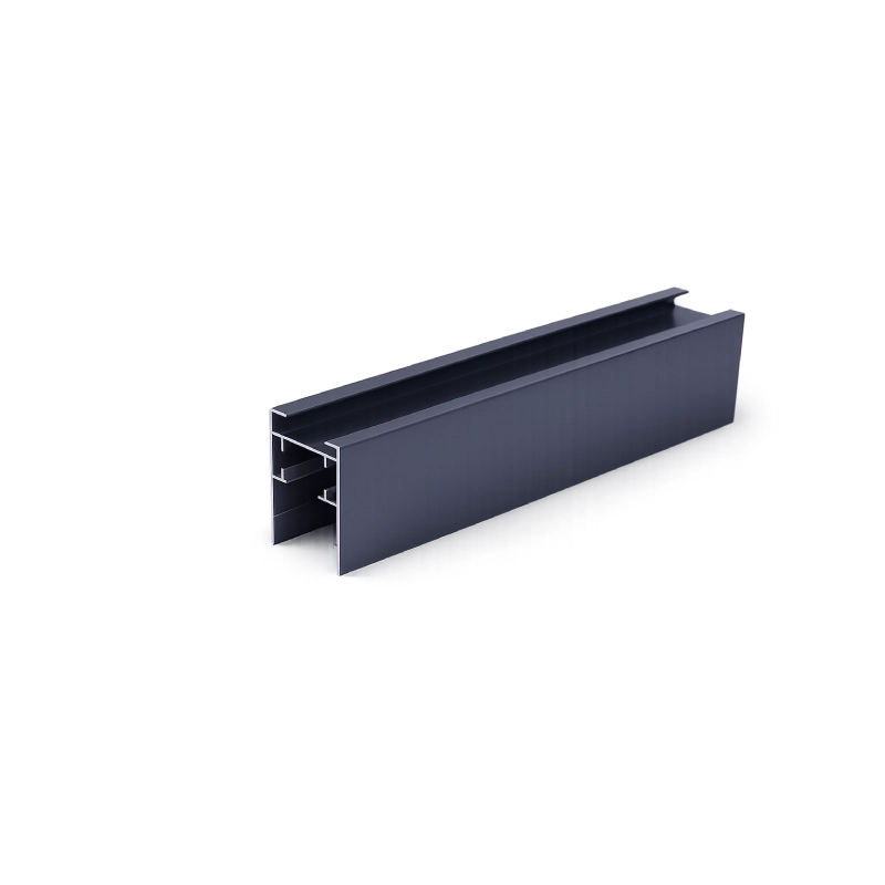 Grey All-in-One Rail for Motorized Cellular Shades