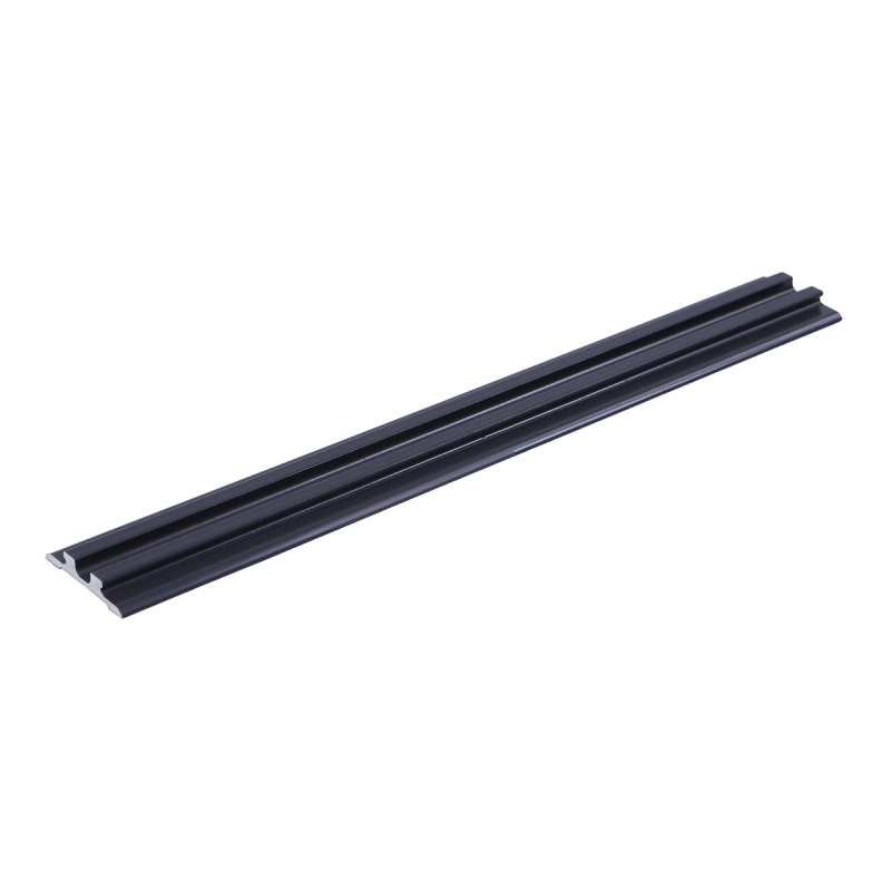 Grey Low Bottom Rail for Sliding Window Cellular Shade