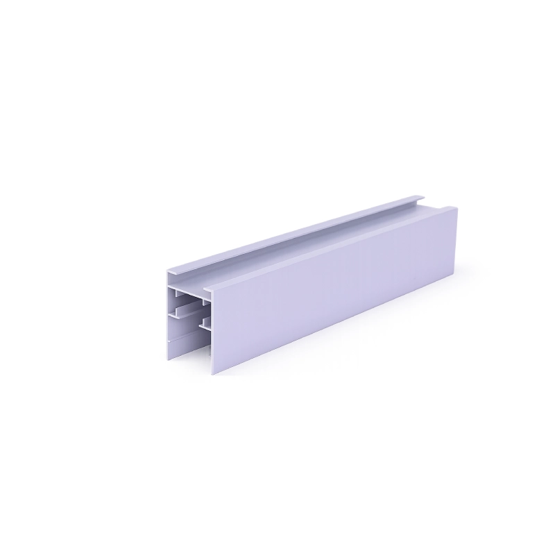 White All-in-One Rail for Motorized Cellular Shades