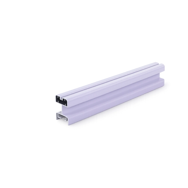 White Dual-Side Operable Track