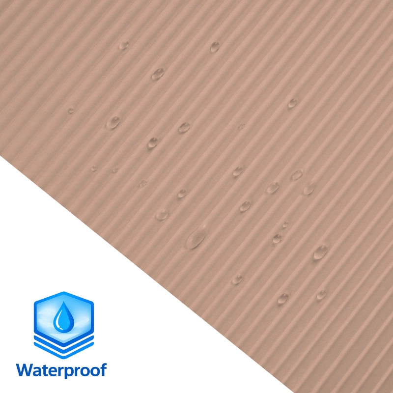 12.5 mm Apricot Light Filtering Cellular Shade Fabric Waterproof