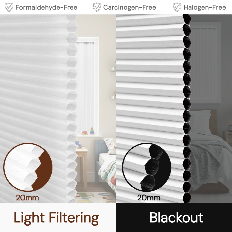 20mm Cell Cellular Shade Fabrics