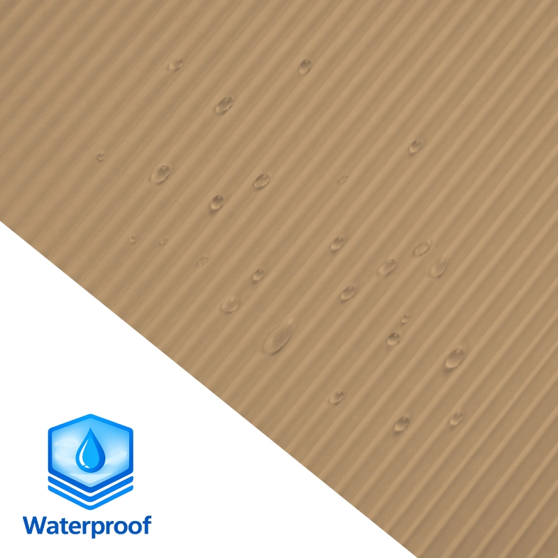 20 mm Mocha Light Filtering Cellular Shade Fabric Waterproof
