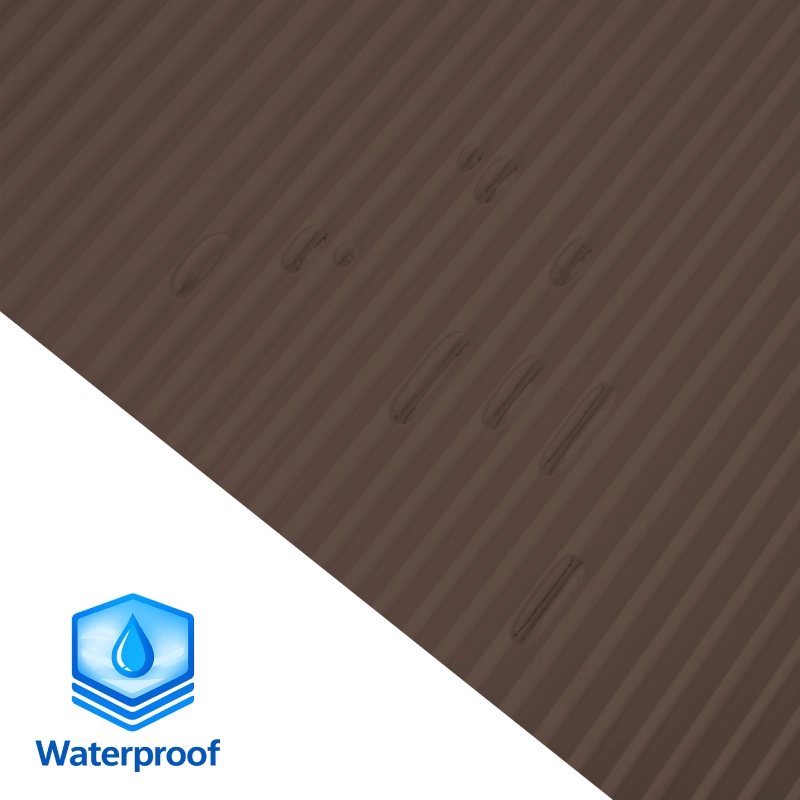25 mm Brown Light Filtering Cellular Shade Fabric Waterproof