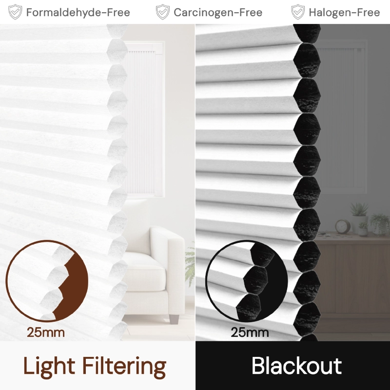 25mm Cell Cellular Shade Fabrics