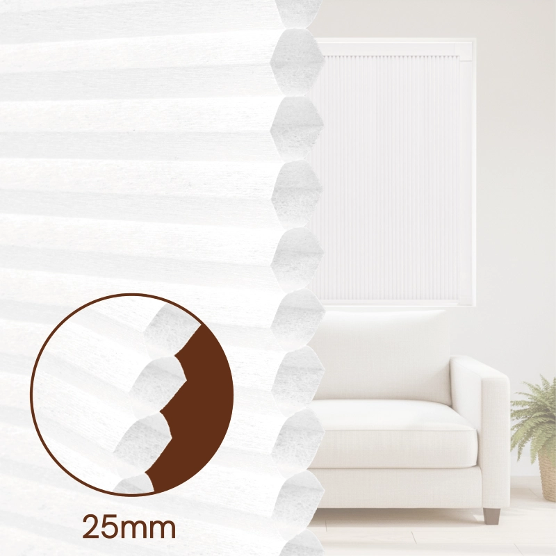 25mm Light Filtering F0abric for Cellular Shade