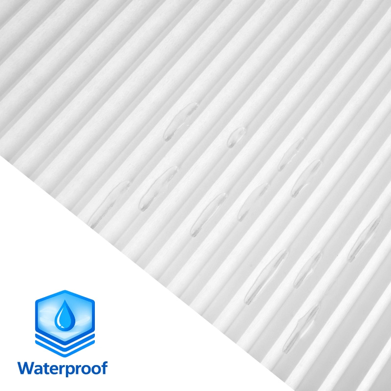 38 mm White Light-Filtering Cellular Shade Fabric Waterproof