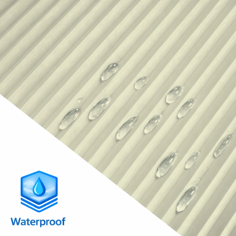 38 mm Yellow Light Filtering Cellular Shade Fabric Waterproof
