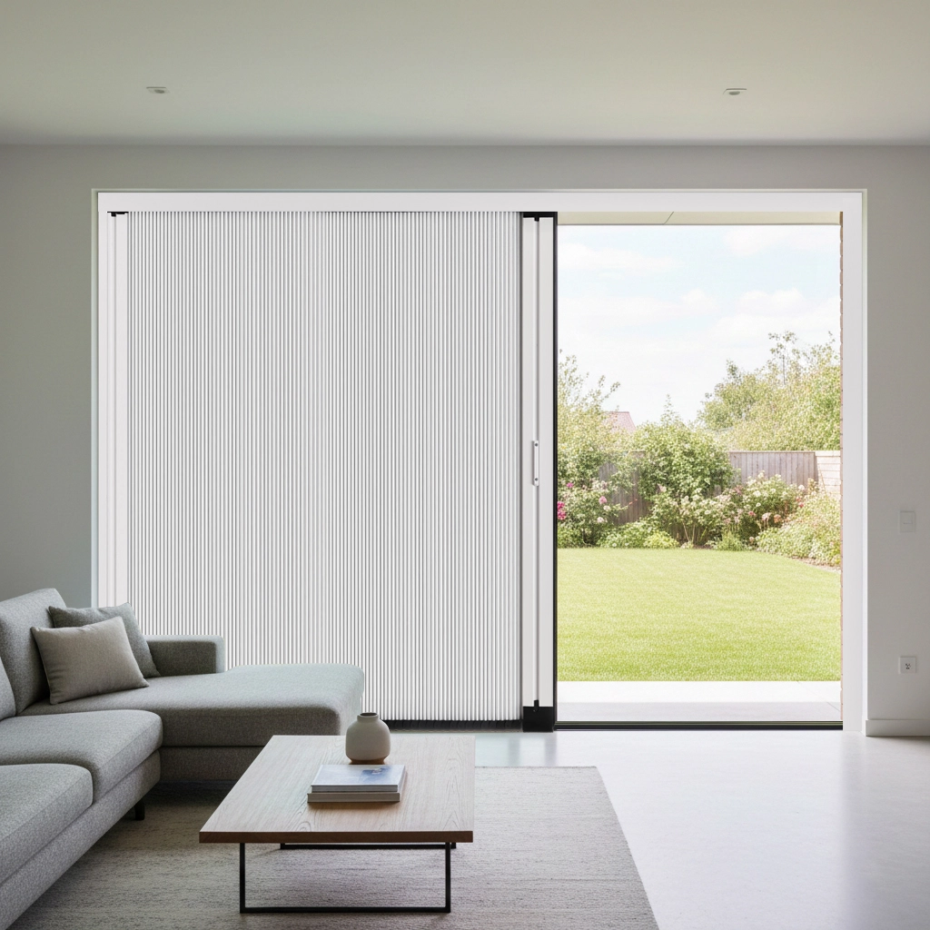 Cellular Shade for Sliding Door