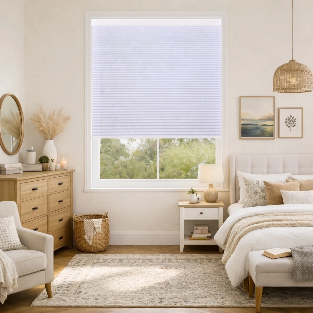 Cordless Light Filtering Cellular Shade