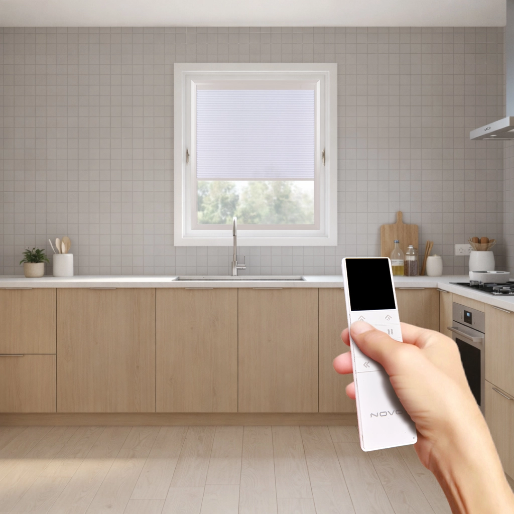 E82 Motorized Removable Cellular Shade