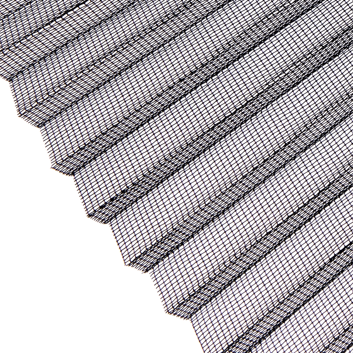Ankoda Pleated Mesh Detail